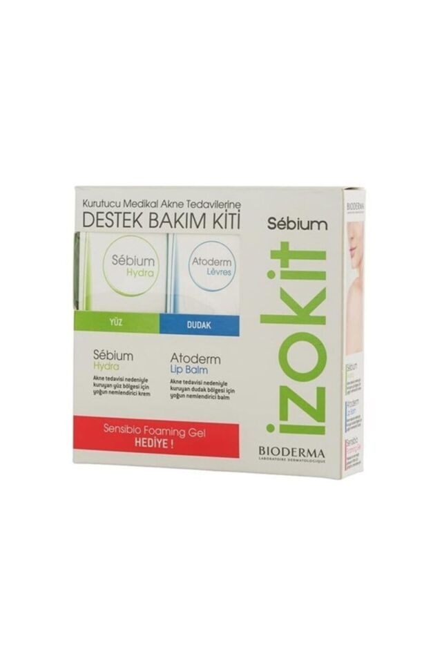 Sebium Izokit Hydra + Lip Balm + Foaming Gel