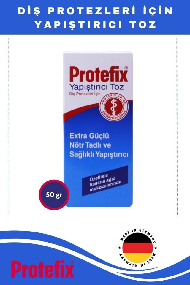 50 gr Protez Diş Toz Yapıştırma Tozu