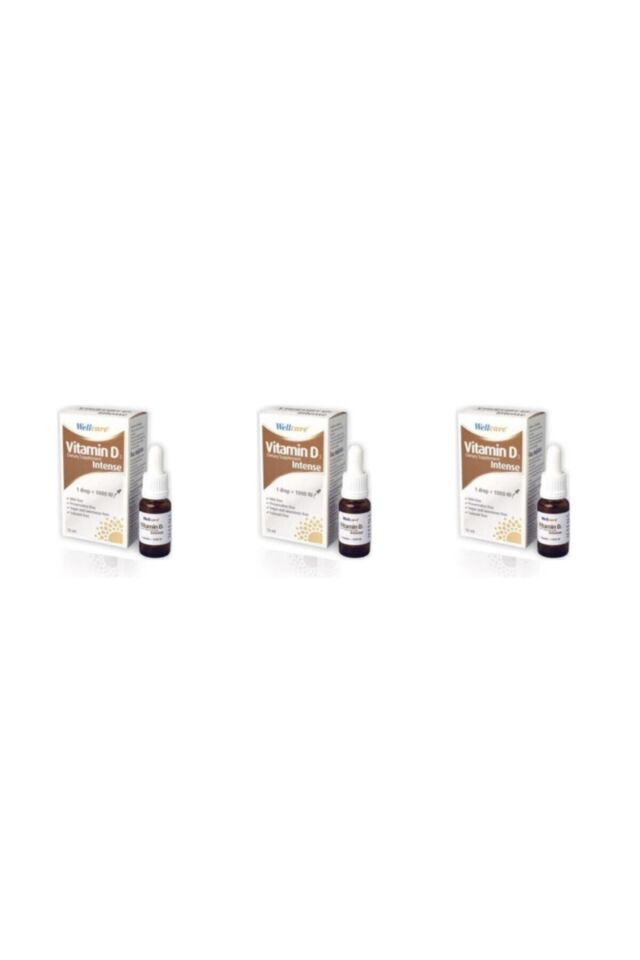 Vitamin D3 Intense 1000 Iu 12 ml 3 Kutu