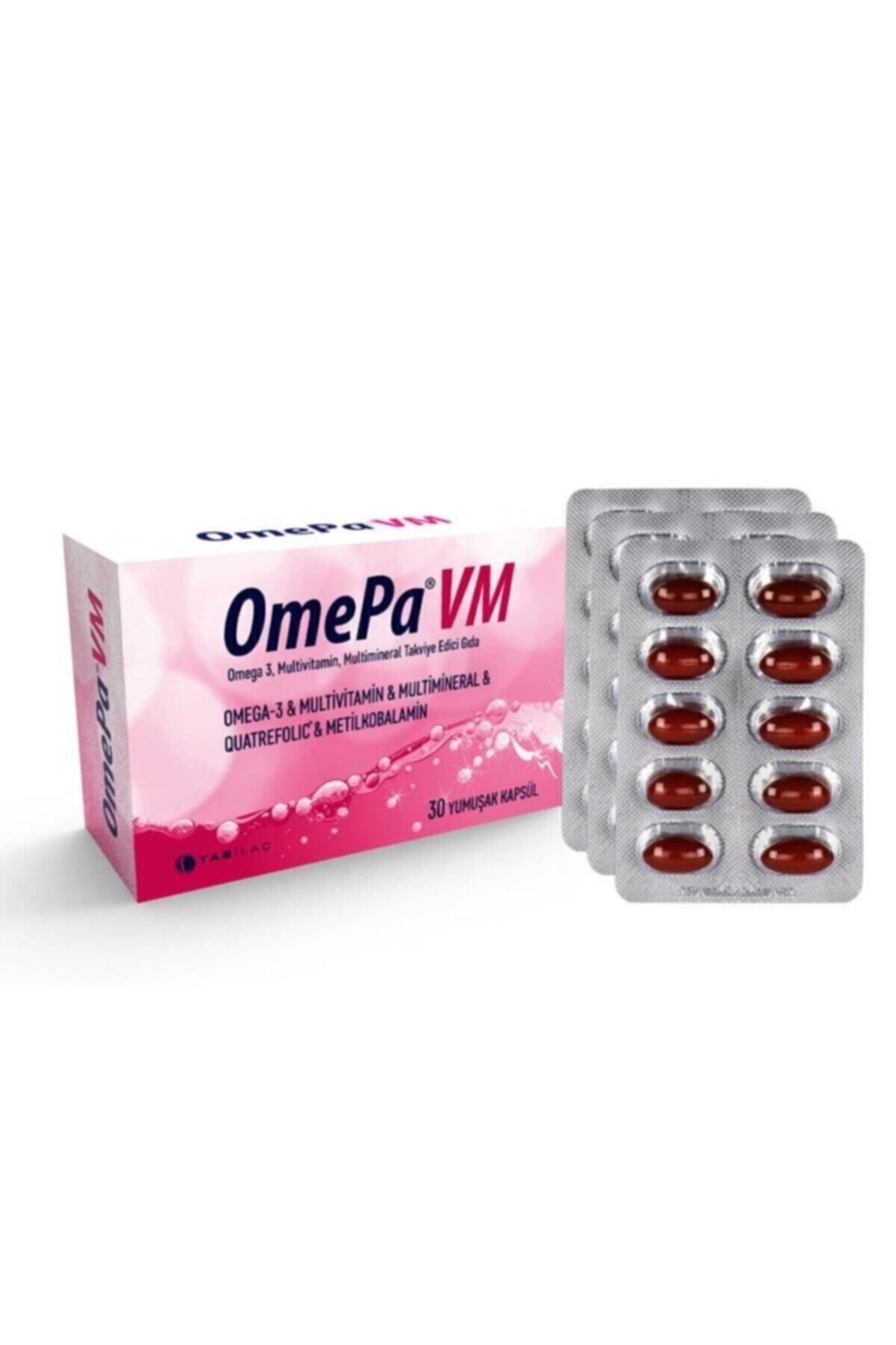 Vm Omega-3 Multivitamin Multimineral Takviye Edici Gıda