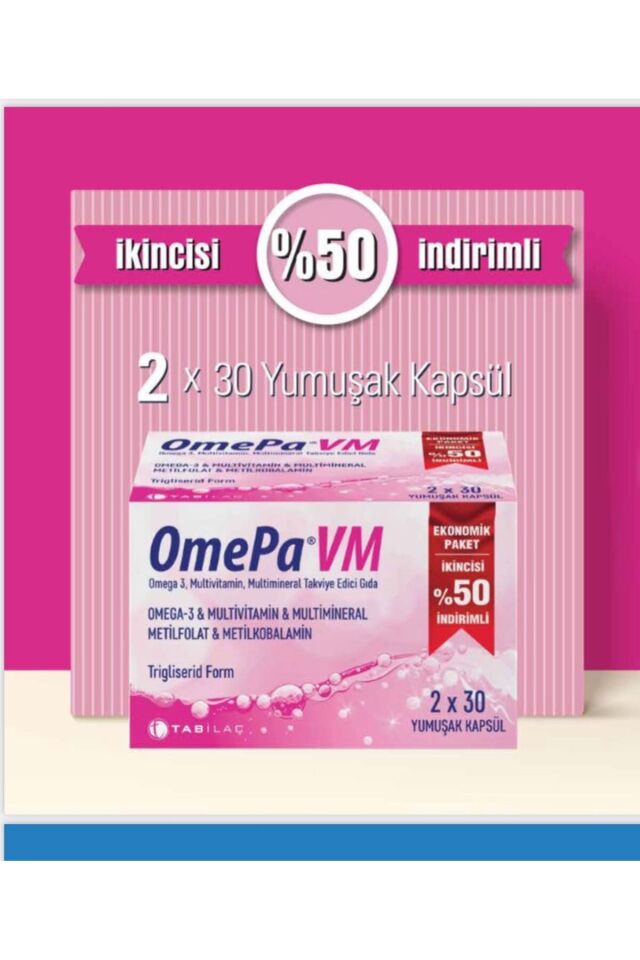 Vm 30 Yumuşak Kapsül 2'li Set