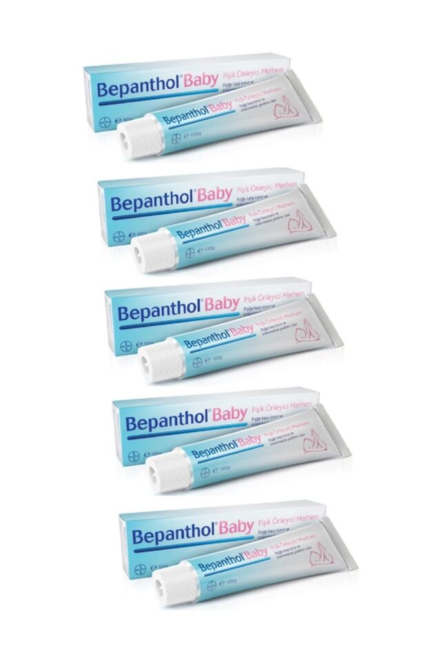 Baby Pişik Önleyici Merhem Krem 100 Gr. 5 Adet