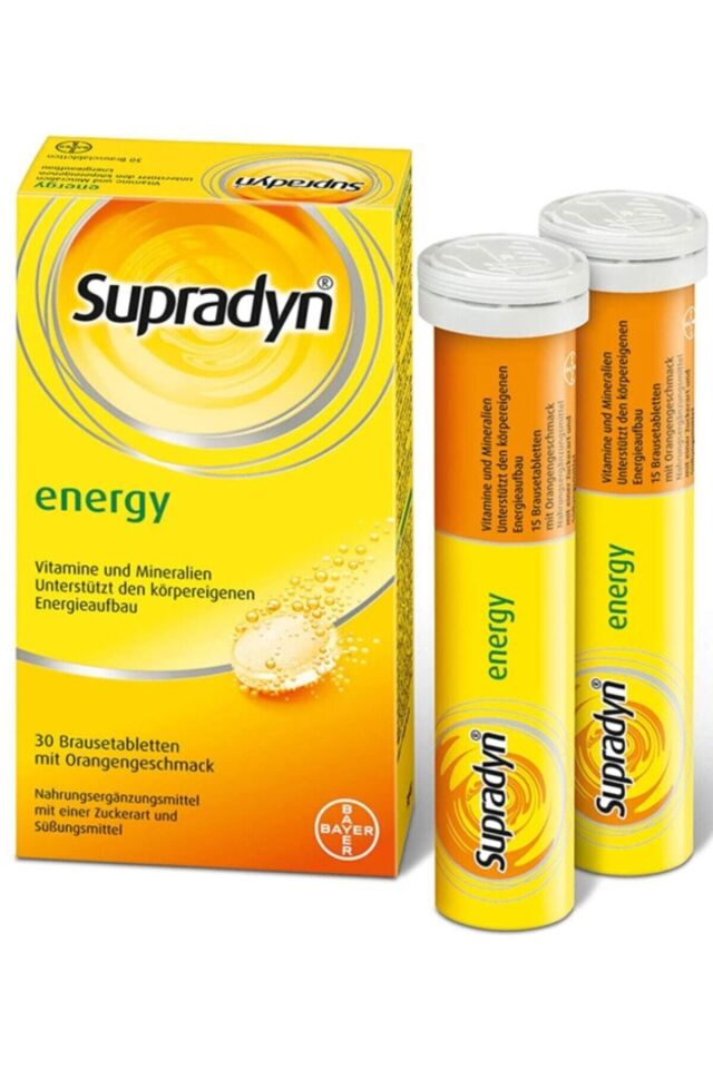 Multivitamin Mineral Ve Koenzim Q10 Içeren Effervesan 30 Tablet