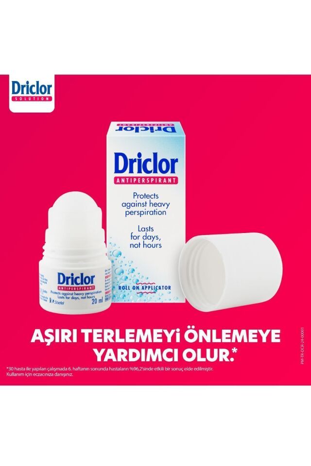 Aşırı Terleme Önleyici Antiperspirant Roll-On 20ml X3