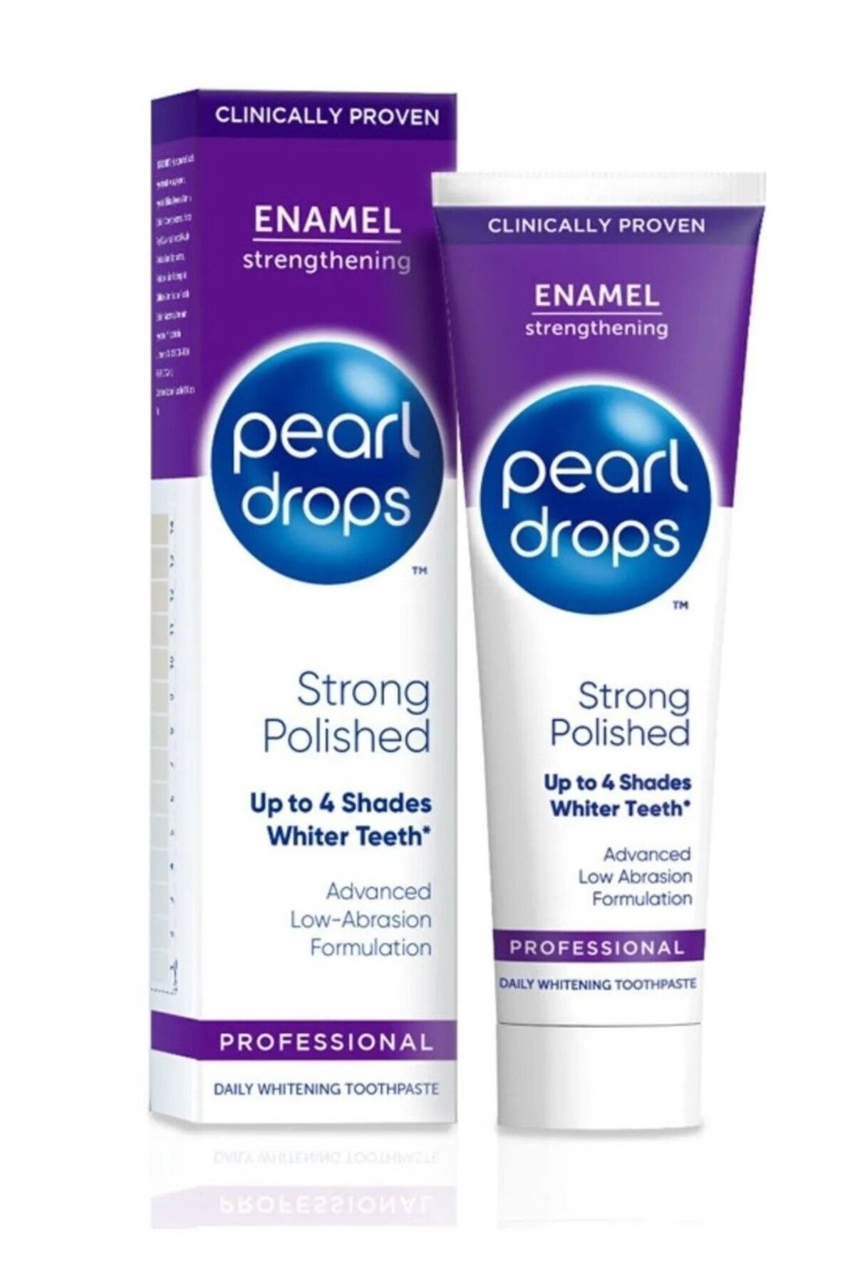 Strong Polished- Diş Minesini Güçlendiren, Güçlü Cilalı, Leke Çıkarıcı Beyazlatıcı Diş Macunu 75ml