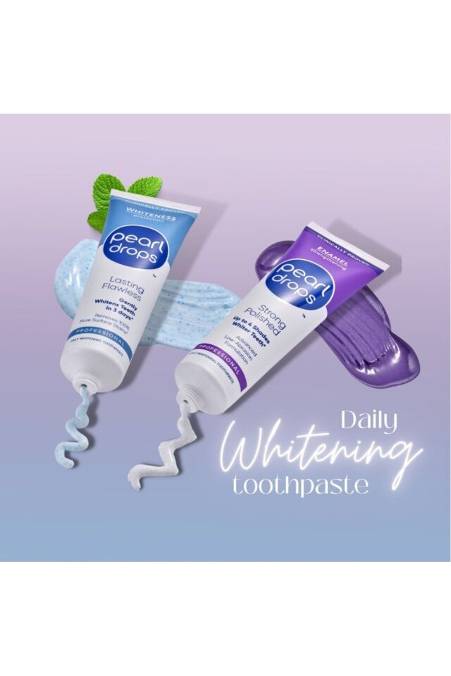 Strong Polished- Diş Minesini Güçlendiren, Güçlü Cilalı, Leke Çıkarıcı Beyazlatıcı Diş Macunu 75ml