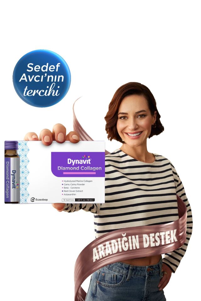 Diamond Collagen & Hyaluronic Acid 10'Lu Likit Şişe - 2'li Avantaj Paketi - Tip 1 Balık Kolajeni