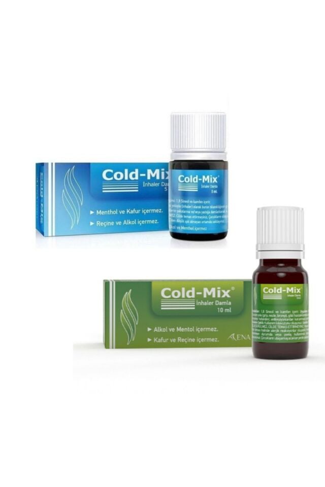 Okaliptüs Ladin Yağları Içeren Damla 10ml Ve Ladin Yağları Içeren Damla 5ml