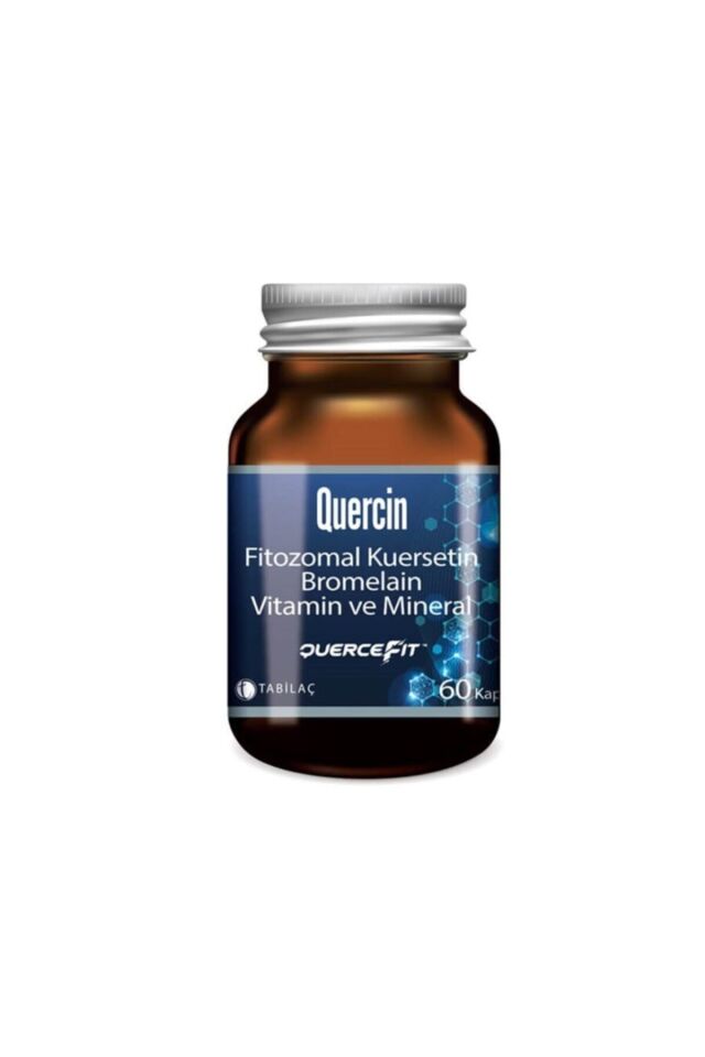 Quercin Fitozomal Kuersetin Bromelain 60 Kapsül 8680133001178
