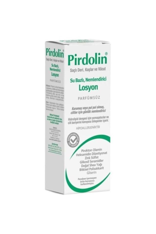 Pirdolin Su Bazlı Nemlendirici Losyon Parfümsüz 150 ml