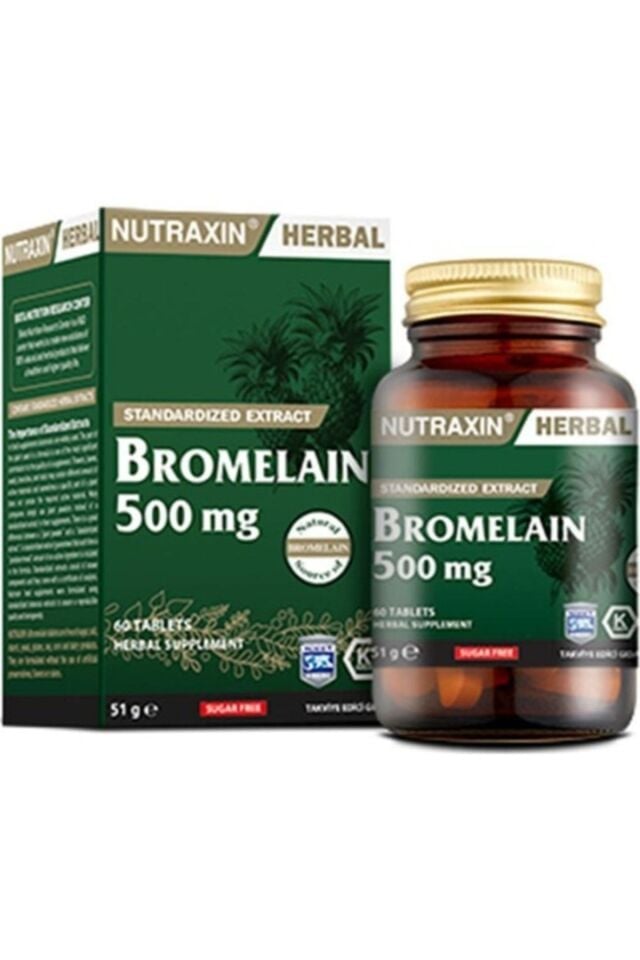 Bromelain 60 Kapsül