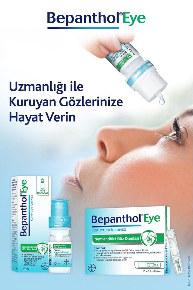 Eye Göz Damlası 10 Ml+ Eye Göz Damlası 0,5 Ml X 20 Flakon