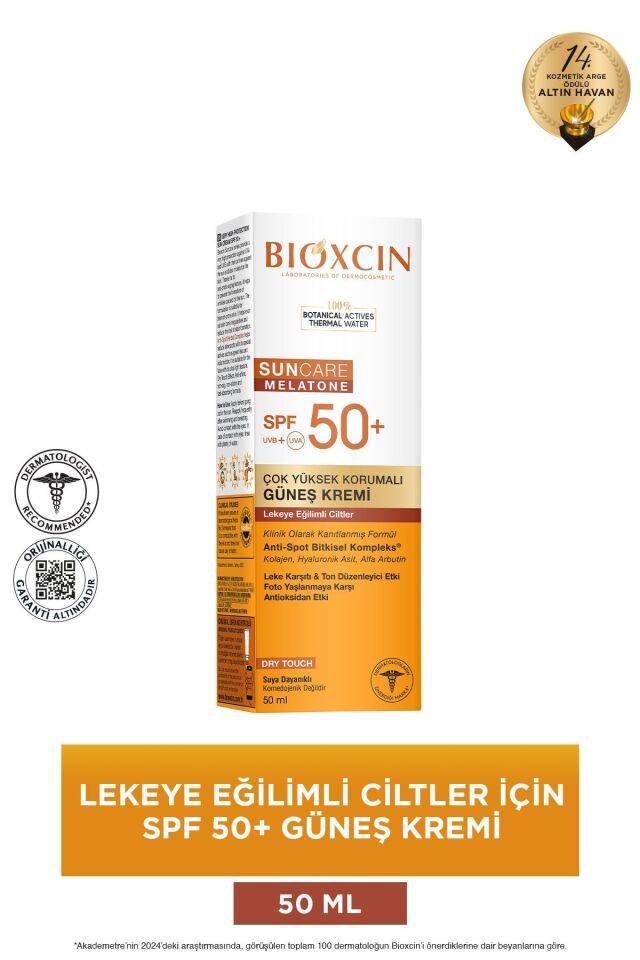 Sun Care Lekeye Eğilimli Ciltler Spf 50 Güneş Kremi 50 ml - Alfa Arbutin, Kolajen, Hyaluronik Asit