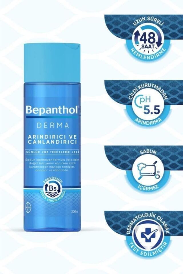 Derma Arındırıcı Ve Canlandırıcı Günlük Yüz Temizleme Jeli 200 Ml 2 Adet