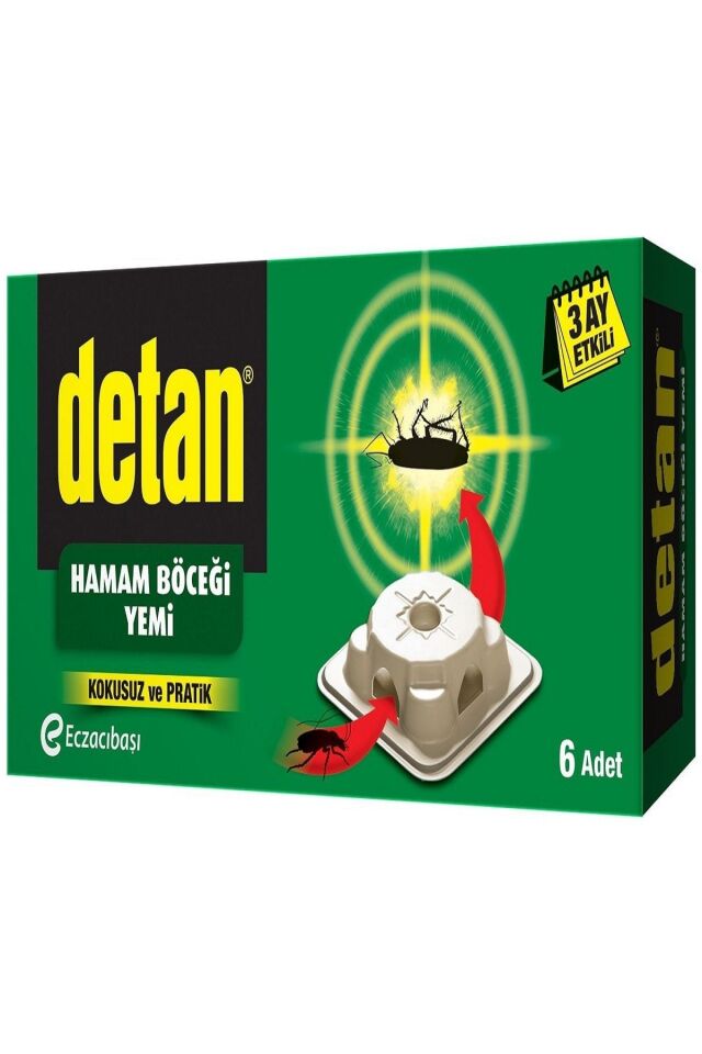 Hamam Böceği Yemi 6 Adet