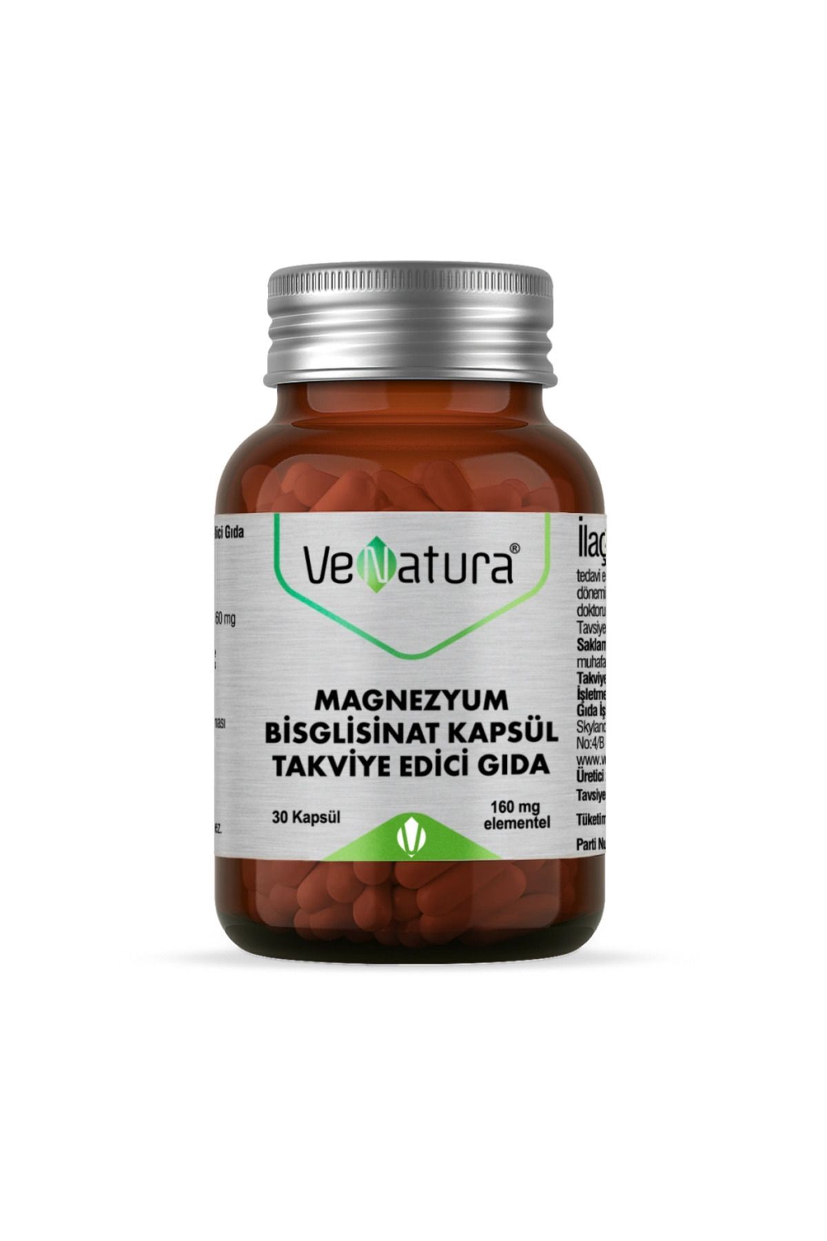 Magnezyum Bisglisinat 30 Kapsül - (: 07/2027)