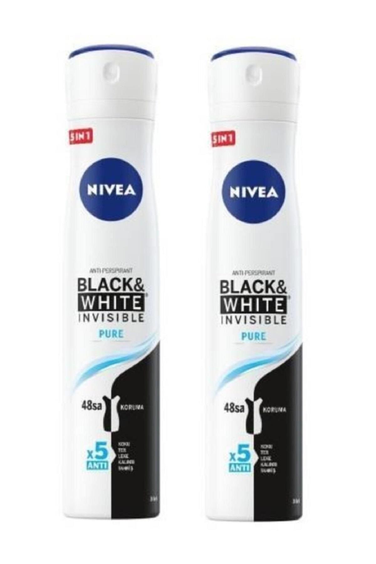 B&w Sprey Deodorant Invisible Pure 200ml - Kdn*6 X 2 Adet
