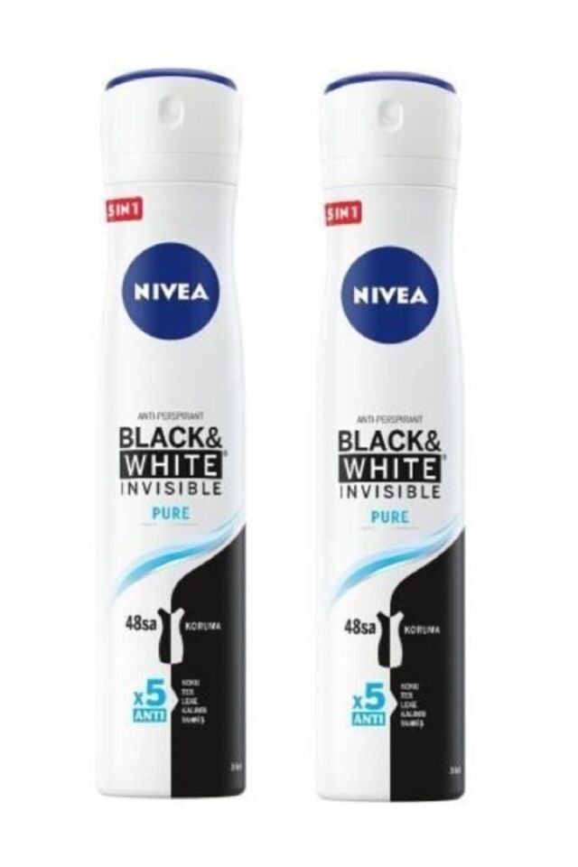 B&w Sprey Deodorant Invisible Pure 200ml - Kdn*6 X 2 Adet