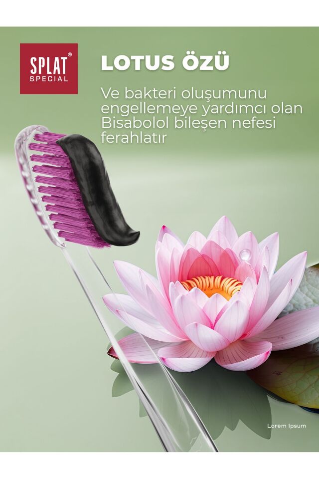 Diş Macunu Black Lotus 4 Ton Beyaz 75 ml