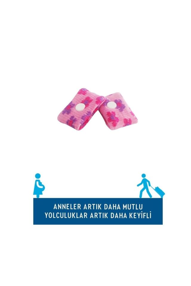 Nausea Kusma Ve Bulantı Önleyici Bileklik Band (çocuk) Pembe