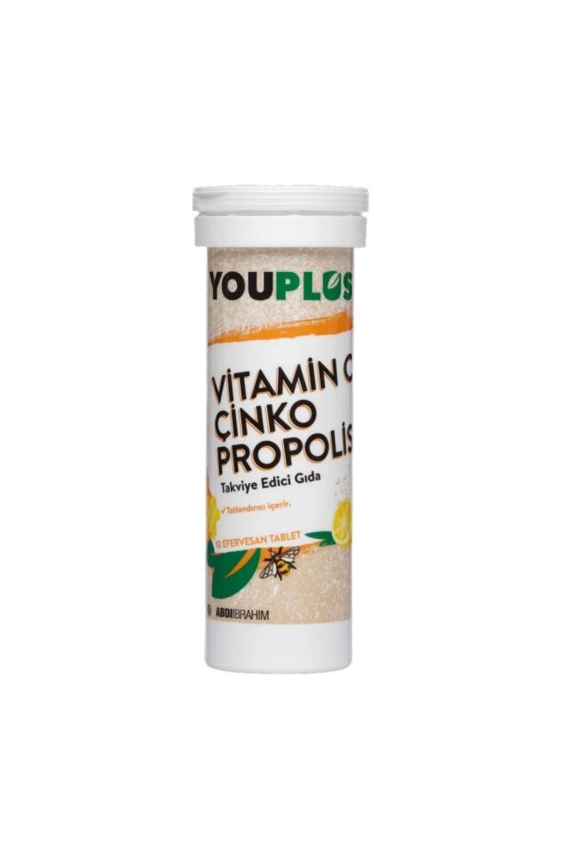 Vitamin C Çinko Propolis 20 Efervesan Tablet