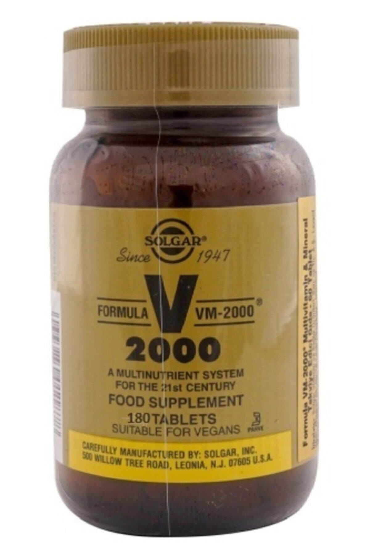 Formüla Vm 2000 180 Tablet.