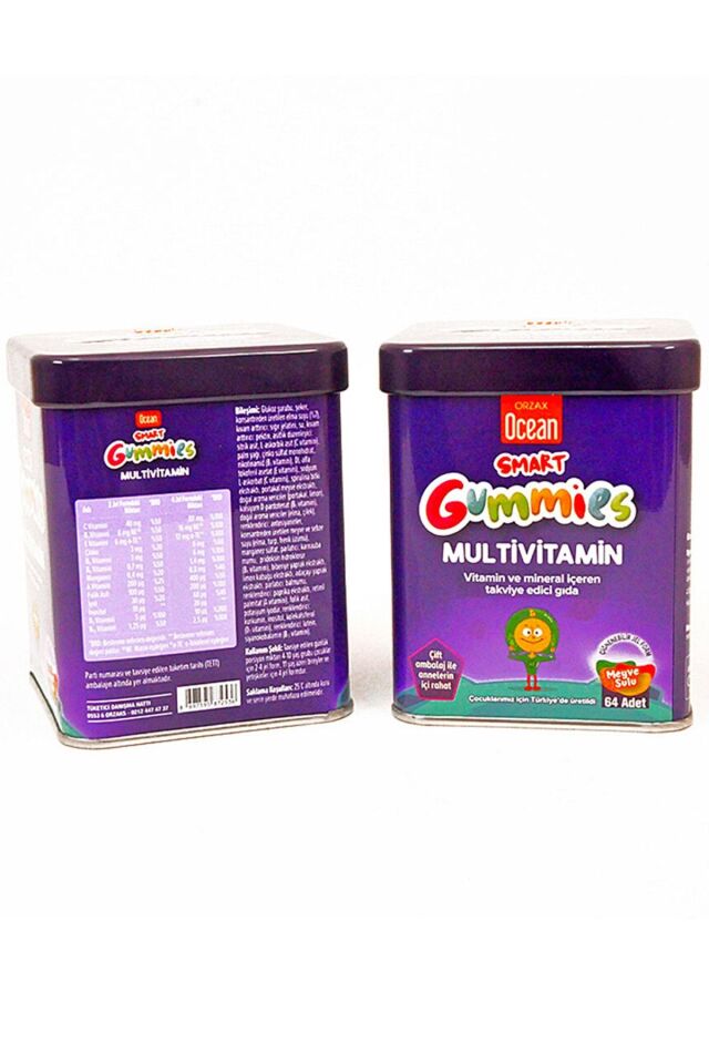 Smart Gummıes Multıvıtamın 64 Jel X 2 Adet