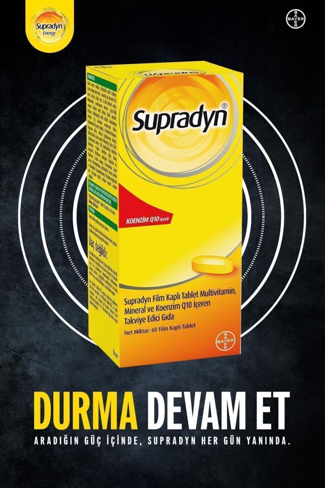 60 Film Kaplı Tablet | Koenzim Q10, Multivitamin Ve Mineral Içeren Takviye Edici Gıda