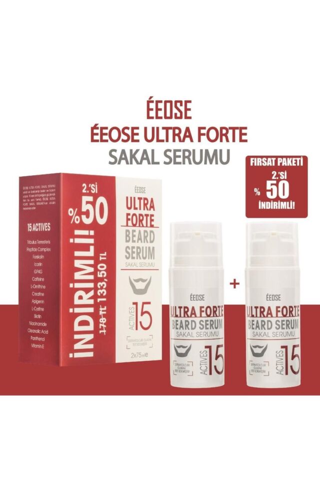 Ultra Forte Sakal Serumu 75 ml 2.si· %50