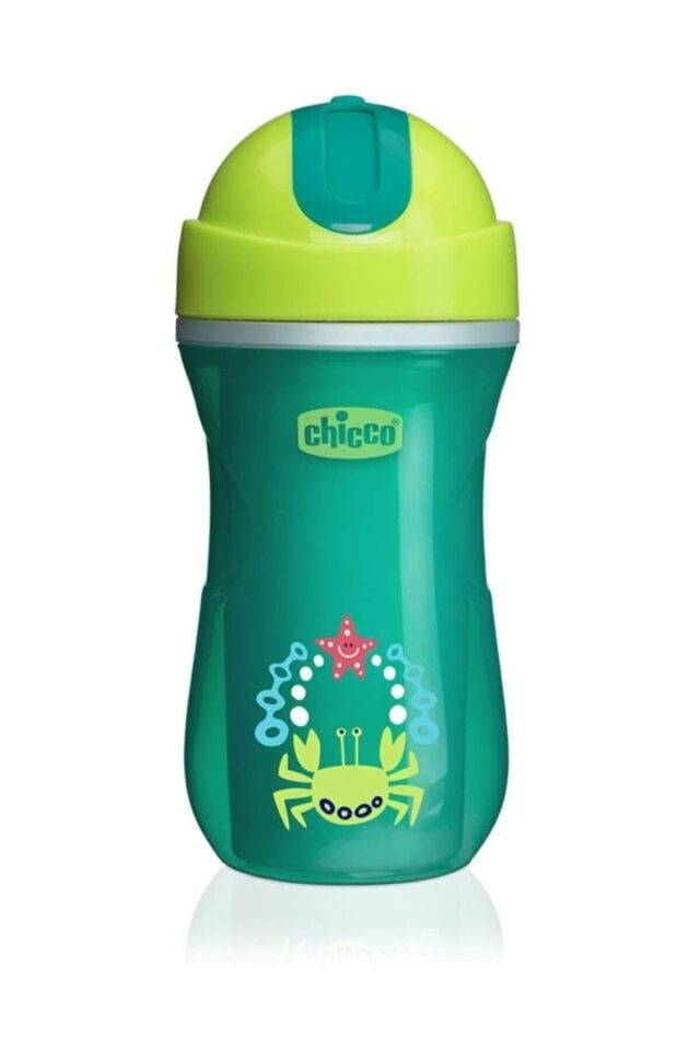 Yalıtımlı Pipetli Spor Bebek Bardağı 14+ Ay