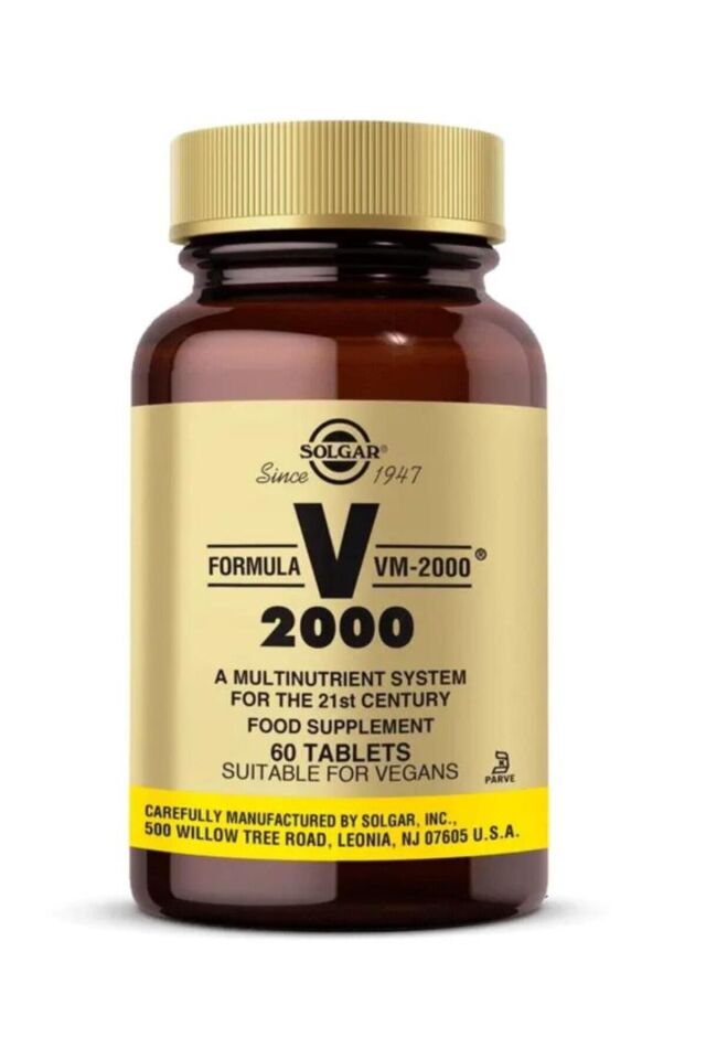 Vm-2000 Multivitamin Mineral 60 Veg Tablet