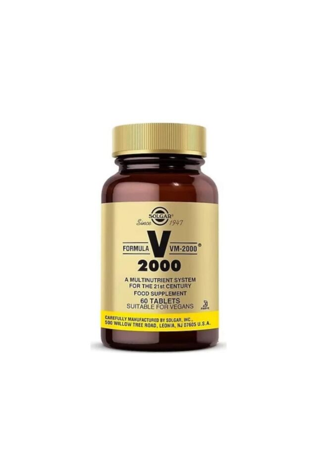 Vm-2000 Multivitamin Mineral 60 Veg Tablet