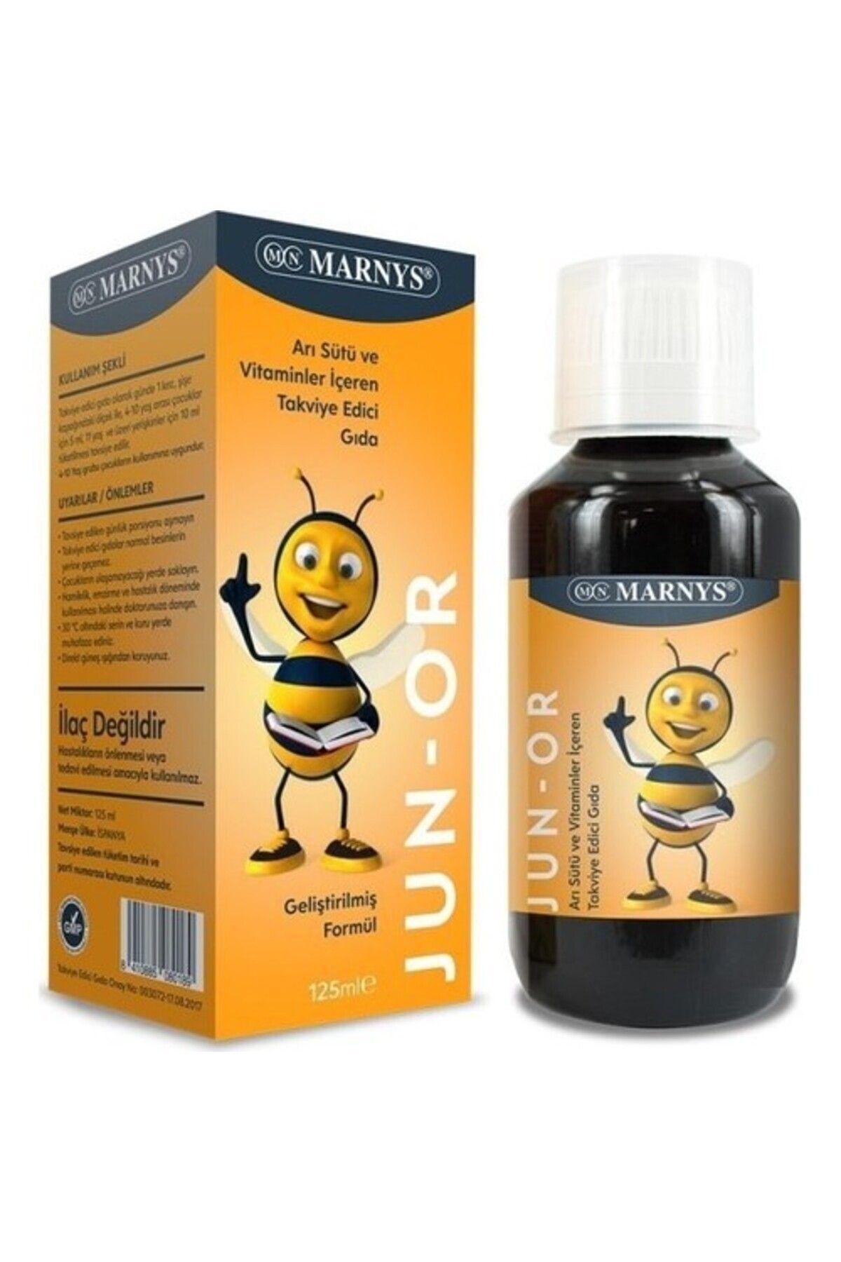 Junior Multivitamin Arı Sütü Şurubu 125 ml