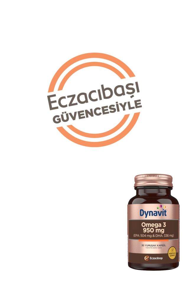 Omega 3 950 Mg Yumuşak Kapsül 30 Lu X 2 Adet