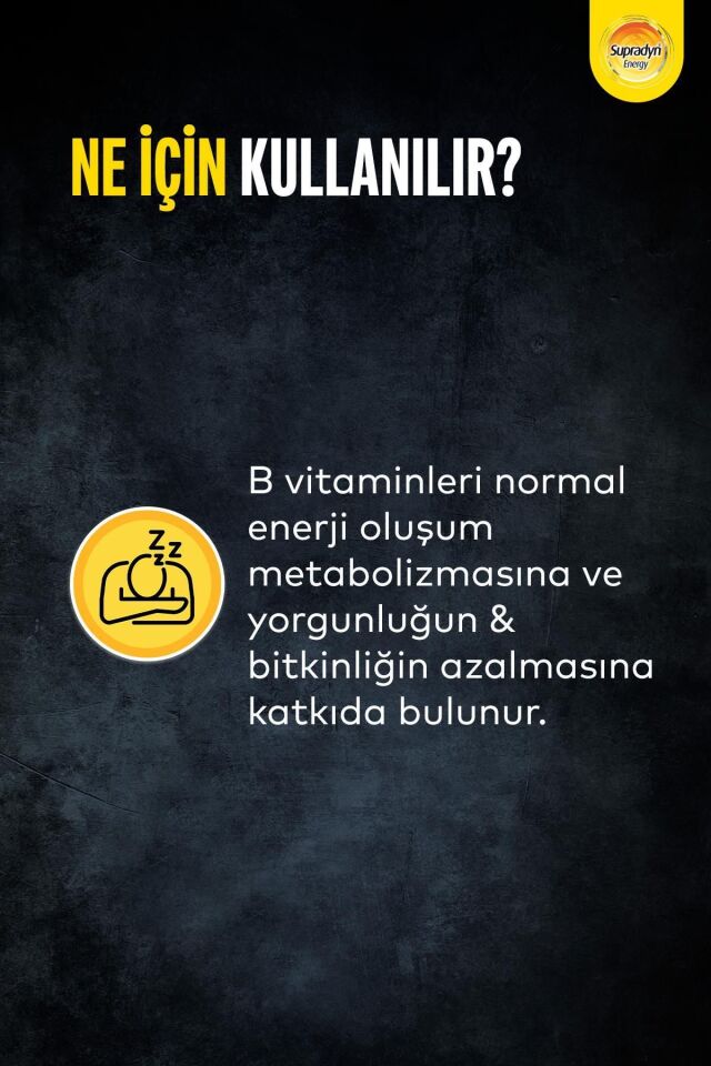 30 Efervesan Tablet | Koenzim Q10, Multivitamin Ve Mineral Içeren Takviye Edici Gıda
