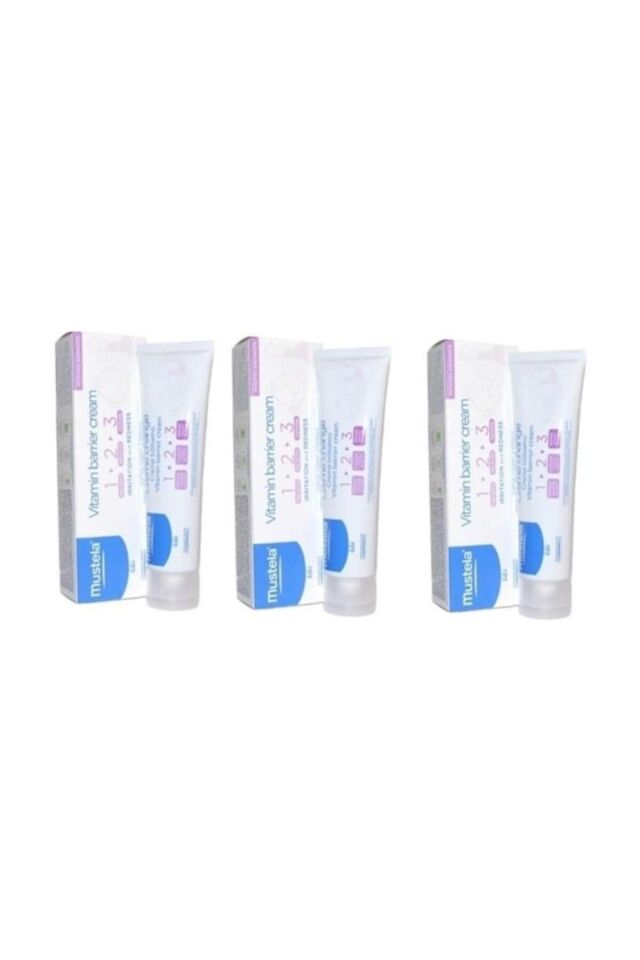 Vitamin Barrier Pişik Kremi 100 Gr 3 Adet