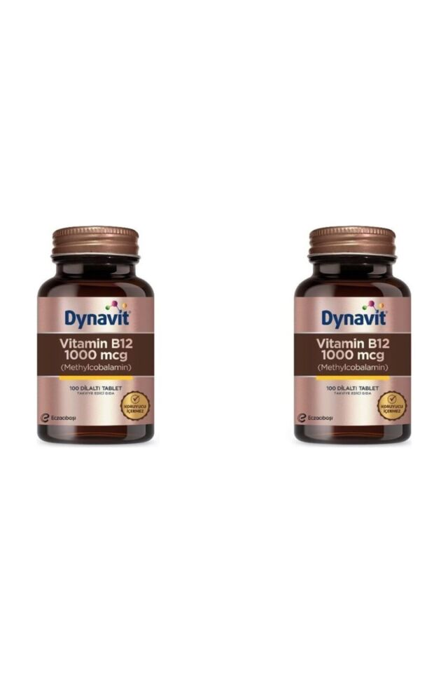Eczacıbaşı Vitamin B12 1000 Mcg 100 Tablet 2'li Paket