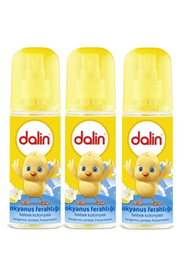 Bebek Kolonyası Okyanus Ferahlığı 150 ml X 3 Adet
