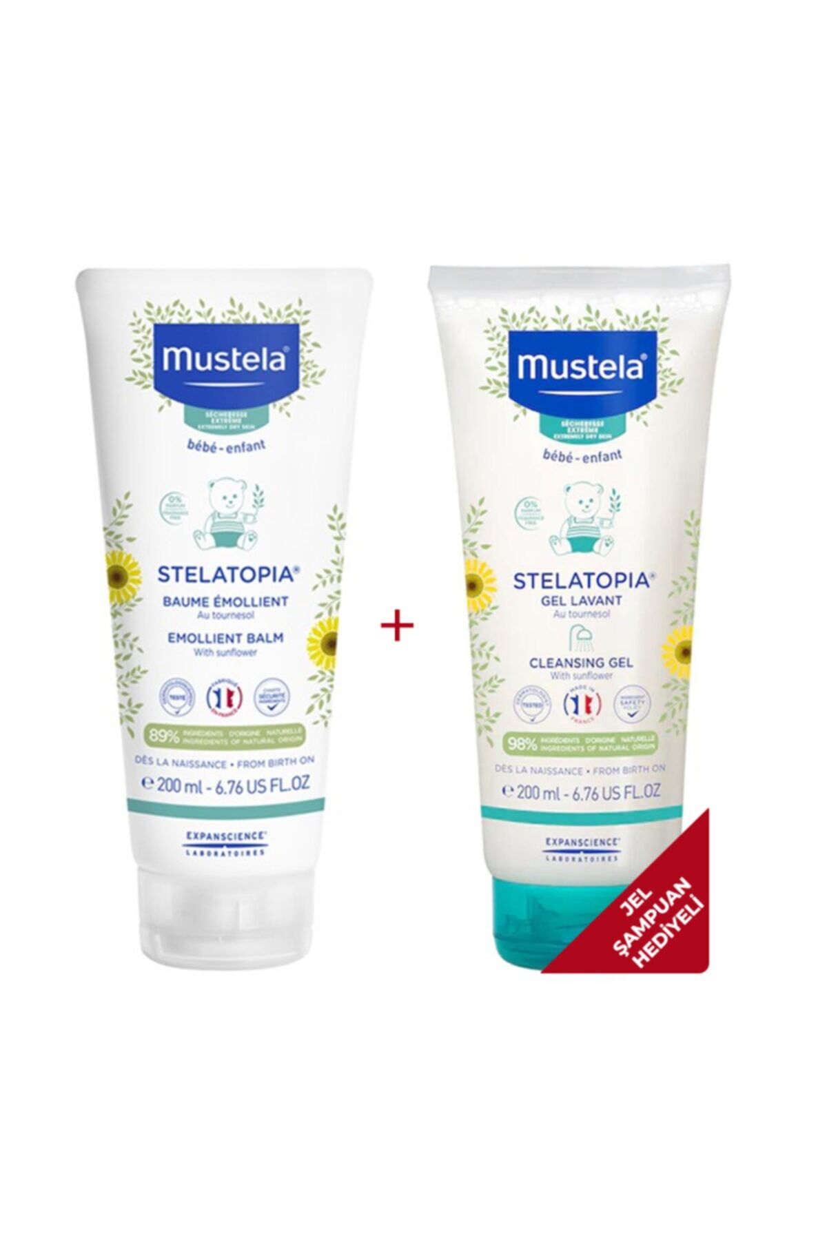 Stelatopia Emollient Balm Çok Kuru Ciltlere Özel Bakım Seti