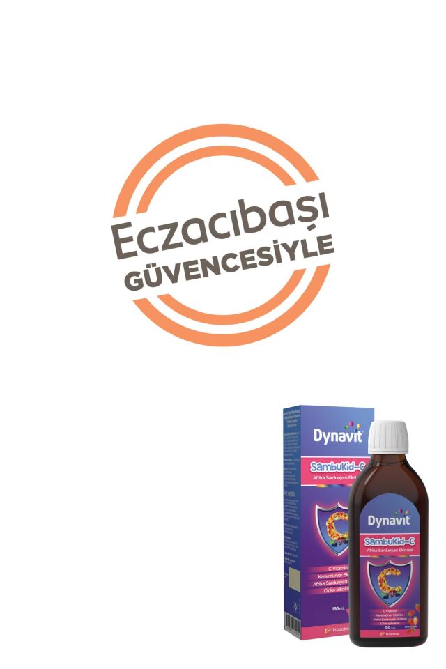 Sambukid-C Şurup 150 mL - Kara Mürver Ekstresi, C Vitamini, Çinko, Afrika Sardunyası Ekstresi