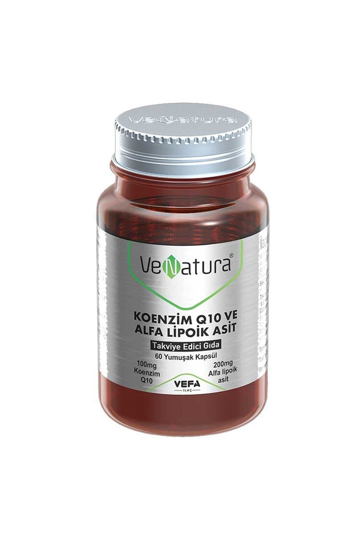 Koenzim Q10 Ve Alfa Lipoik Asit 60 Kapsül