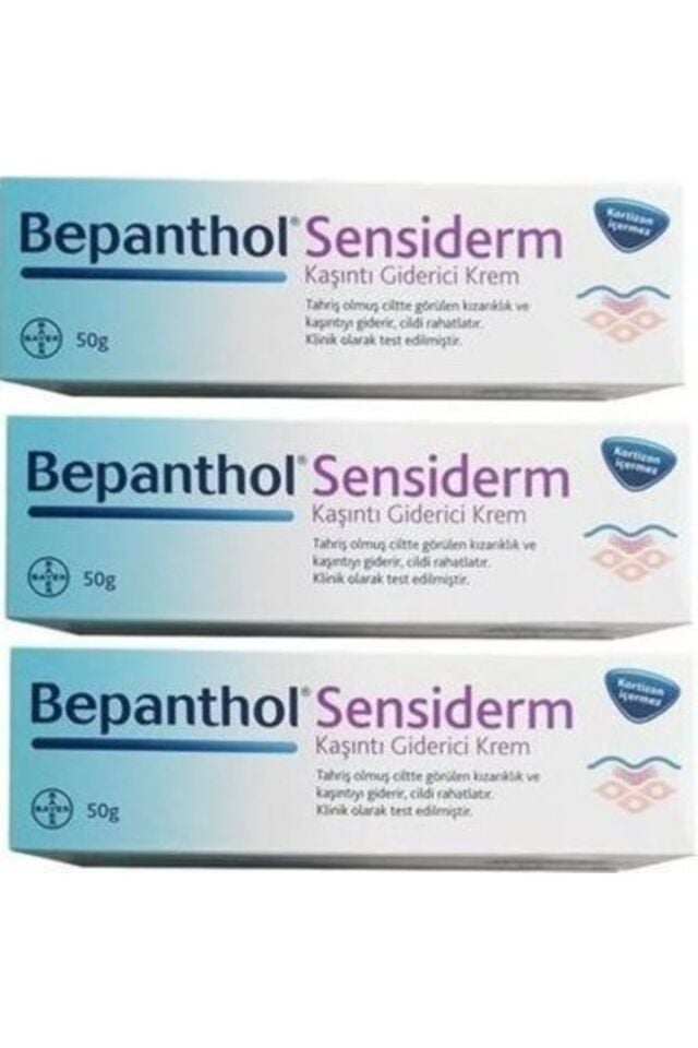 Sensiderm Krem 50 gr 3 Adet
