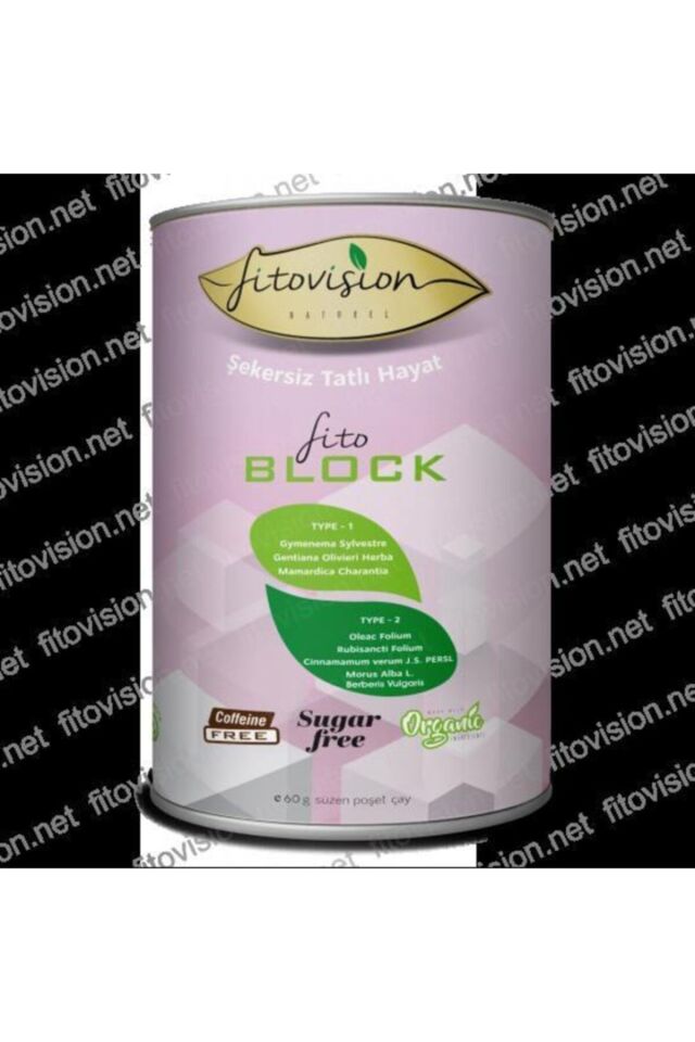 Fito Block Şekersiz Çay 60 Gr