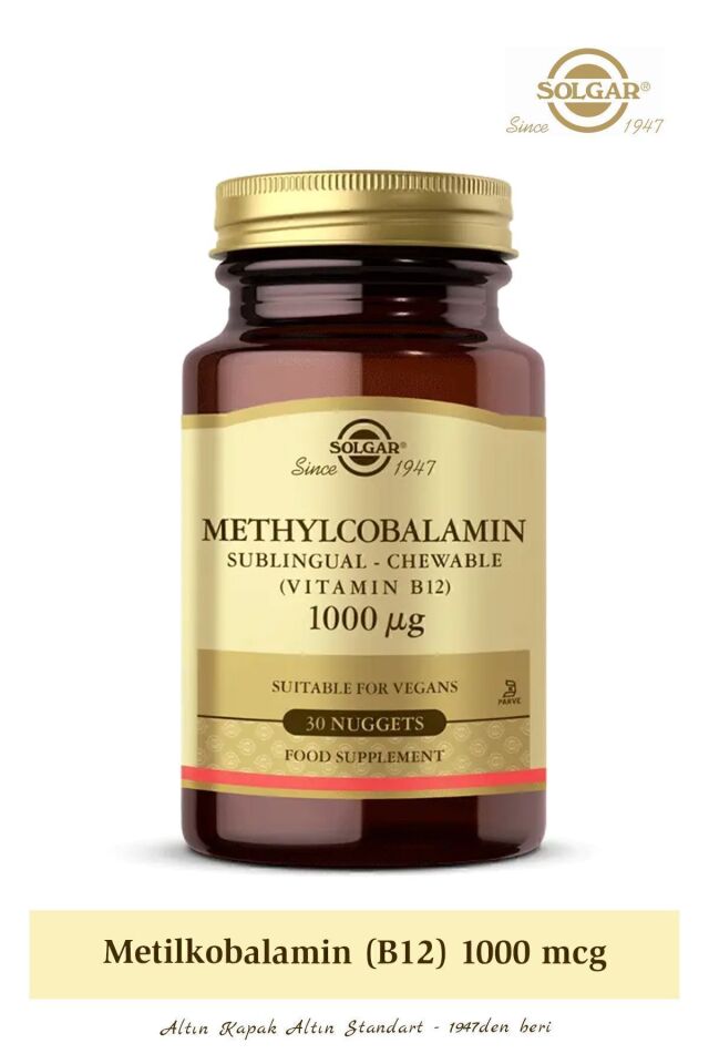 Methylcobalamin (b12) 1000 Mcg 30 Dilaltı Tablet