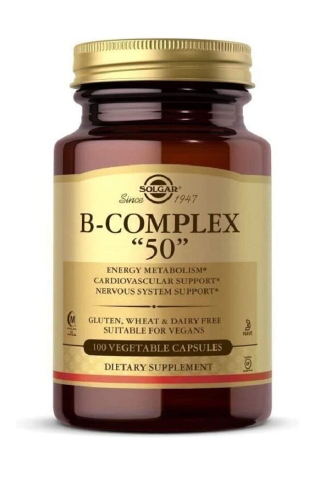 Vitamin B Complex 100 Kapsül (vitamin B Kompleks)