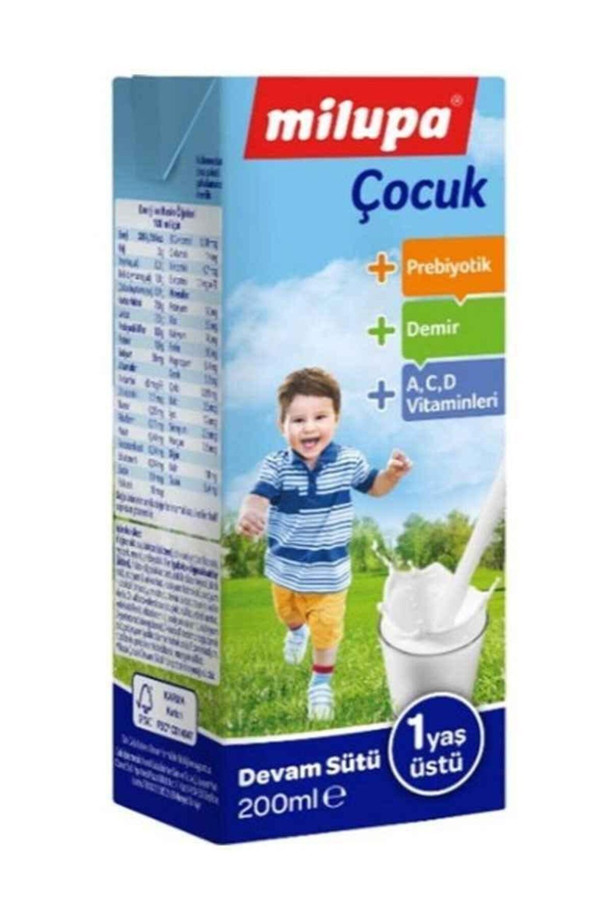 Çocuk Devam Sütü Içime Hazır 200 ml 1 Yaş