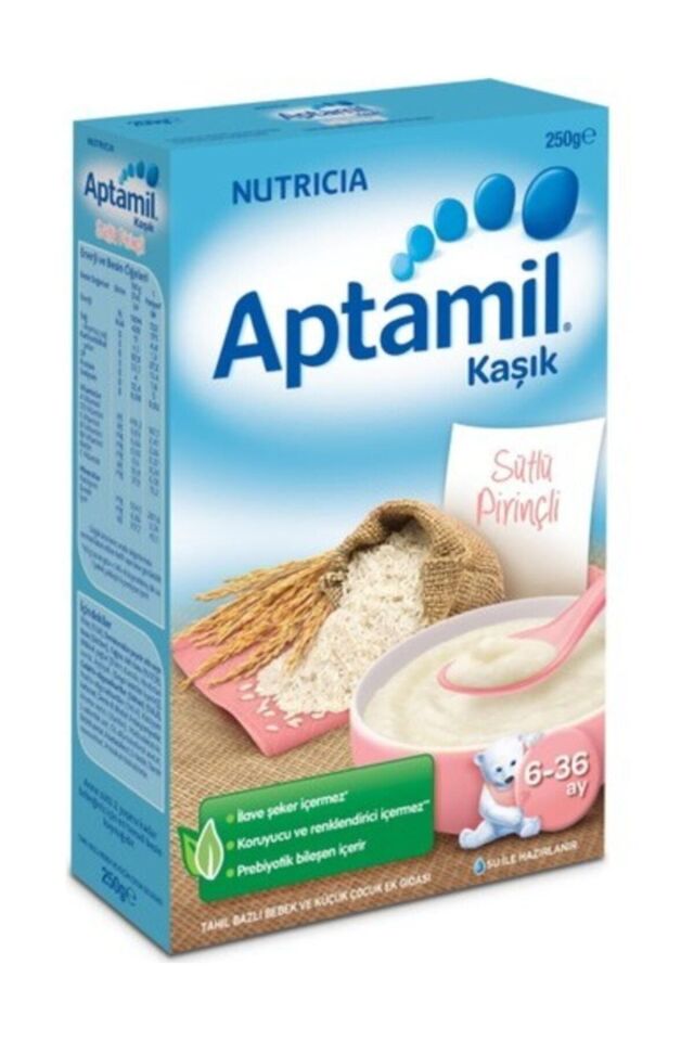 Sütlü Pirinçli Kaşık Maması 250 gr