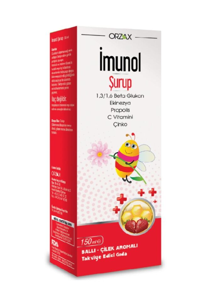Imunol Şurup 150 ml 2 Kutu