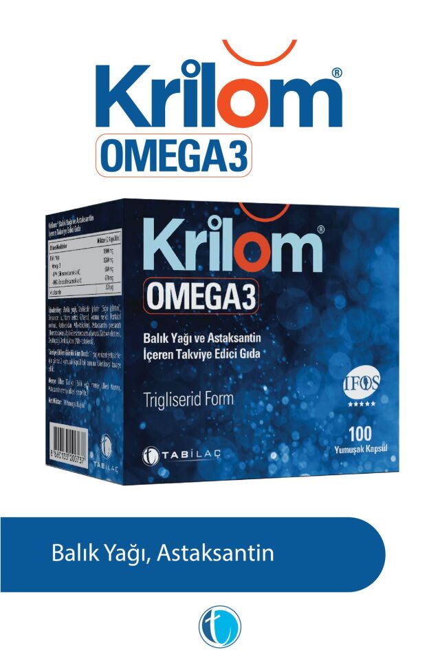 Omega 3 100 Yumuşak Kapsül Balık Yağı