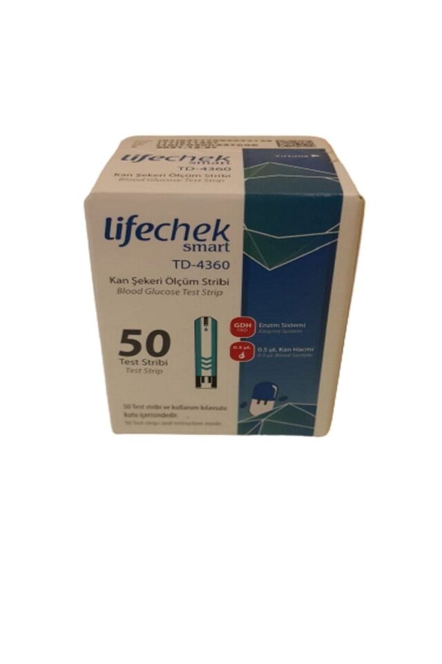 Smart Td-4360 Kan Şekeri Ölçüm Stribi 50 Adet